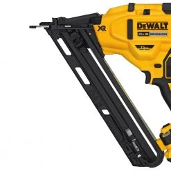 DEWALT 20V MAX XR Lithium-Ion 15-Gauge Cordless Angled Finish Nailer with (2) 2.0Ah Battery Packs -Air Compressors Shop dewalt finishing nailers dcn650b203 77 1000