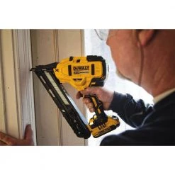 DEWALT 20-Volt Max Lithium-Ion Cordless 15-Gauge Finish Nailer -Air Compressors Shop dewalt finishing nailers dcn650d1 fa 1000