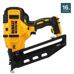 DEWALT 20-Volt MAX XR Lithium-Ion Cordless 16-Gauge Angled Finish Nailer (Tool-Only) -Air Compressors Shop dewalt finishing nailers dcn660b 77 1000