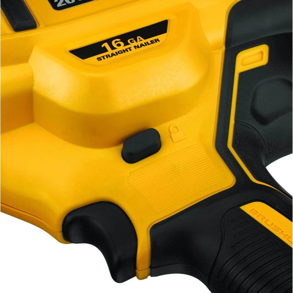 DEWALT 20-Volt MAX XR 16-Gauge Lithium-Ion Cordless Finish Nailer (Tool-Only) 8 DEWALT 20-Volt MAX XR 16-Gauge Lithium-Ion Cordless Finish Nailer (Tool-Only) - Image 8
