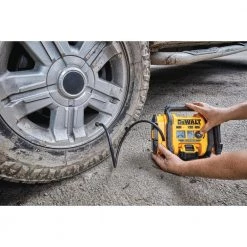 DEWALT 20-Volt MAX Inflator (Tool-Only) -Air Compressors Shop dewalt inflators dcc020ib fa 1000