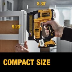 DEWALT 20-Volt MAX Lithium-Ion Cordless 23-Gauge Pin Nailer Kit with 2.0 Ah Battery Pack and Charger -Air Compressors Shop dewalt pin nailers dcn623d1 1d 1000