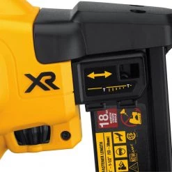DEWALT 20-Volt MAX XR Lithium-Ion Cordless 18-Gauge Narrow Crown Stapler (Tool-Only) 24 DEWALT 20-Volt MAX XR Lithium-Ion Cordless 18-Gauge Narrow Crown Stapler (Tool-Only) -Air Compressors Shop dewalt pneumatic staplers dcn681b fa 1000