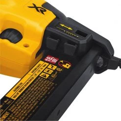 DEWALT 20V MAX XR Lithium-Ion Cordless 18-Gauge Narrow Crown Stapler with 20V MAX Compact Lithium-Ion 2.0Ah Battery Pack -Air Compressors Shop dewalt pneumatic staplers dcn681bwdcb203 4f 1000