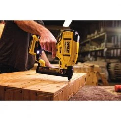 DEWALT 20V MAX XR Lithium-Ion Cordless 18-Gauge Narrow Crown Stapler with 20V MAX Compact Lithium-Ion 2.0Ah Battery Pack -Air Compressors Shop dewalt pneumatic staplers dcn681bwdcb203 66 1000