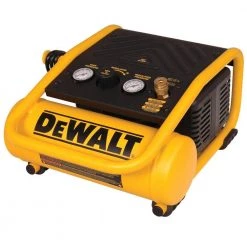 DEWALT 1 Gal. 135 PSI Portable Electric Trim Air Compressor, 23-Gauge Pneumatic 2 in. Pin Nailer and 50 ft. x 1/4 in Air Hose -Air Compressors Shop dewalt portable air compressors d55140w2350k 40 1000