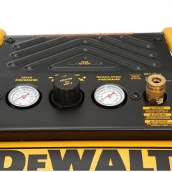 DEWALT 1 Gal. 135 PSI Portable Electric Trim Air Compressor, 23-Gauge Pneumatic 2 in. Pin Nailer and 50 ft. x 1/4 in Air Hose -Air Compressors Shop dewalt portable air compressors d55140w2350k 66 1000