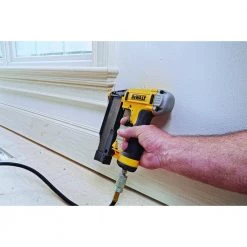 DEWALT 1 Gal. 135 PSI Portable Electric Trim Air Compressor, 23-Gauge Pneumatic 2 in. Pin Nailer and 50 ft. x 1/4 in Air Hose -Air Compressors Shop dewalt portable air compressors d55140w2350k 76 1000