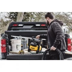 DEWALT 2.5 Gal. 140 psi Portable 20V Cordless Air Compressor Kit with Flexvolt Advantage with 6 Ah FLEXVOLT Battery and Charger -Air Compressors Shop dewalt portable air compressors dcc2520t1 44 1000
