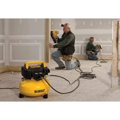 DEWALT 6 Gal. 165 PSI Portable Electric Pancake Air Compressor and Pneumatic 28-Degree Framing Nailer -Air Compressors Shop dewalt portable air compressors dwfp55126f83ww 1f 1000