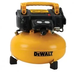 DEWALT 6 Gal. 165 PSI Portable Electric Pancake Air Compressor and Pneumatic 28-Degree Framing Nailer -Air Compressors Shop dewalt portable air compressors dwfp55126f83ww 40 1000