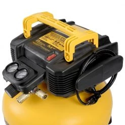 DEWALT 6 Gal. 165 PSI Portable Electric Pancake Air Compressor and Pneumatic 28-Degree Framing Nailer -Air Compressors Shop dewalt portable air compressors dwfp55126f83ww fa 1000