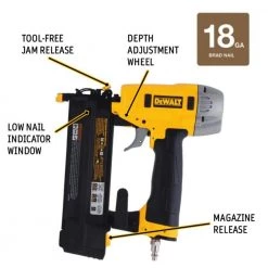 DEWALT 6 Gal. 165 PSI Electric Pancake Air Compressor with 18-Gauge Pneumatic 2 in. Brad Nailer & 50 ft. x 1/4 in. Air Hose -Air Compressors Shop dewalt portable air compressors dwfp55126w23450 a0 1000
