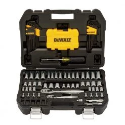 DEWALT 6 Gal. 165 PSI Electric Pancake Air Compressor and 1/4 in. x 3/8 in. Drive Chrome Mechanics Tool Set (108-Piece) -Air Compressors Shop dewalt portable air compressors dwfp55126w3801 1d 1000