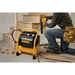 DEWALT 2.5 Gal. Portable Electric Heavy Duty 200 PSI Quiet Air Compressor -Air Compressors Shop dewalt portable air compressors dwfp55130 4f 1000