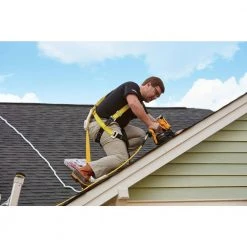 DEWALT Pneumatic 15° Coil Roofing Nailer -Air Compressors Shop dewalt roofing nailers dw45rn 1f 1000