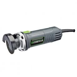 Genesis 3.5 Amp 3 in. High Speed Corded Cut Off Tool with Quick-Release Adjustable Guard and Safety Switch