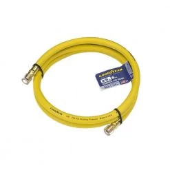 Goodyear 6 ft. x 3/8 in. Rubber Whip Hose, Yellow