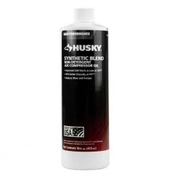 Husky Synthetic Blend Non-Detergent Oil Air Compressor