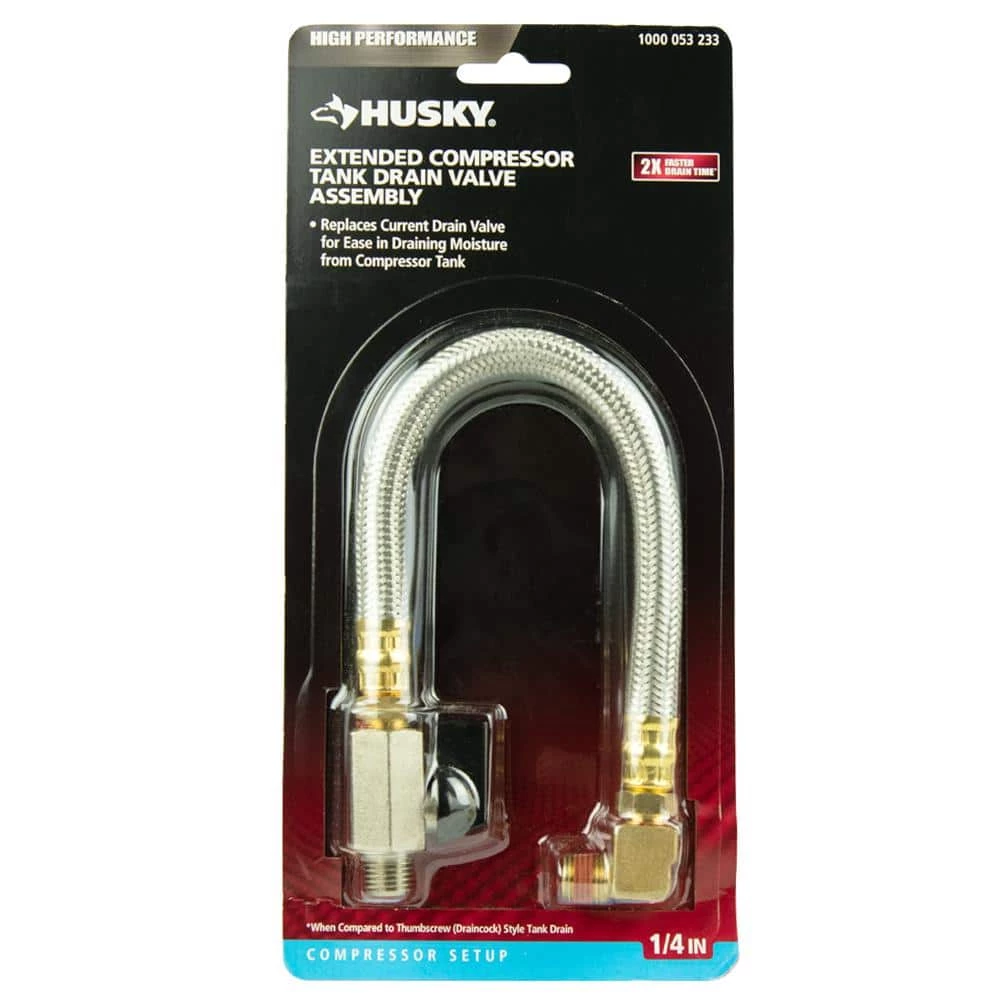Husky Extended Tank Drain Valve Assembly 5 Husky Extended Tank Drain Valve Assembly - Image 5