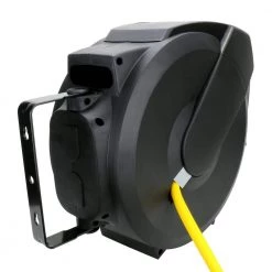 Husky 3/8 in. x 50 ft. Enclosed Hybrid Air Hose Reel -Air Compressors Shop husky air hoses ahr1003 66 1000
