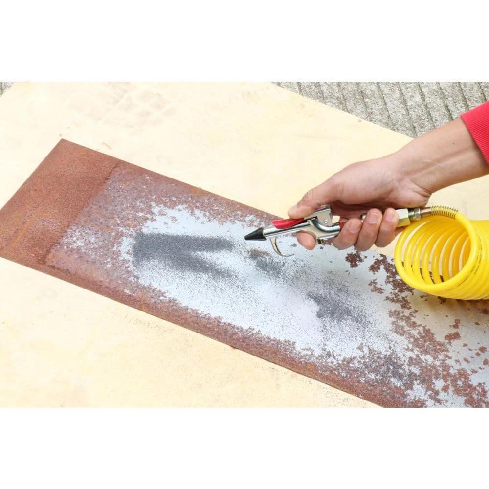 Husky 25 ft. Recoil Nylon Air Hose Kit 15-Piece 7 Husky 25 ft. Recoil Nylon Air Hose Kit 15-Piece - Image 7