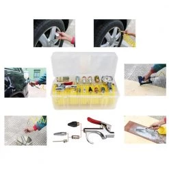 Husky 25 ft. Recoil Nylon Air Hose Kit 15-Piece 12 Husky 25 ft. Recoil Nylon Air Hose Kit 15-Piece -Air Compressors Shop husky air tool accessory kits uaak 15f 2 c3 1000