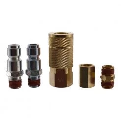 Husky 5-Piece 3/8 in. Automotive-Style Quick-Connector Kit