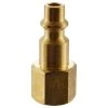 Husky 1/4 in. NPT IM Brass Female Plug