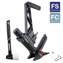 Husky Pneumatic 3-in-1 15.5-Gauge and 16-Gauge 2 in. Flooring Nailer and Stapler with Quick Jam Release -Air Compressors Shop husky floor nailers hdufl50 c3 1000