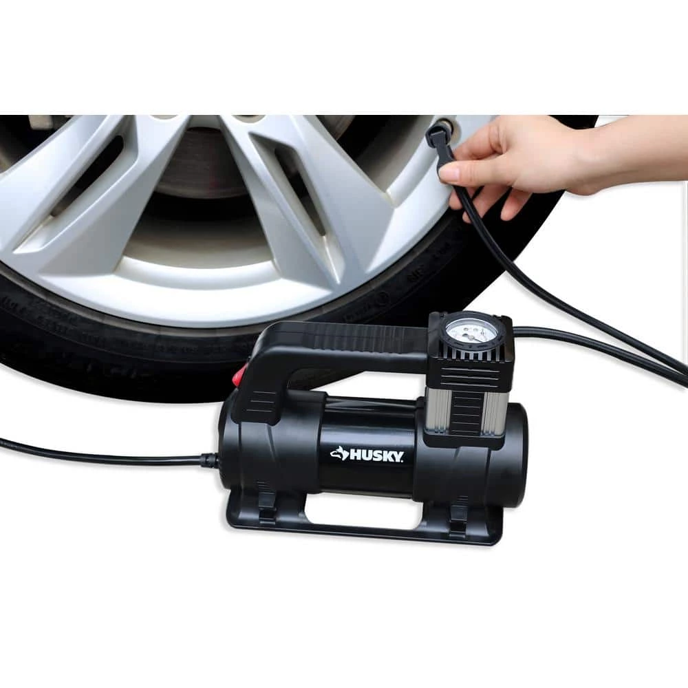 Husky 120-Volt 3-Wired Inflator 4 Husky 120-Volt 3-Wired Inflator - Image 4