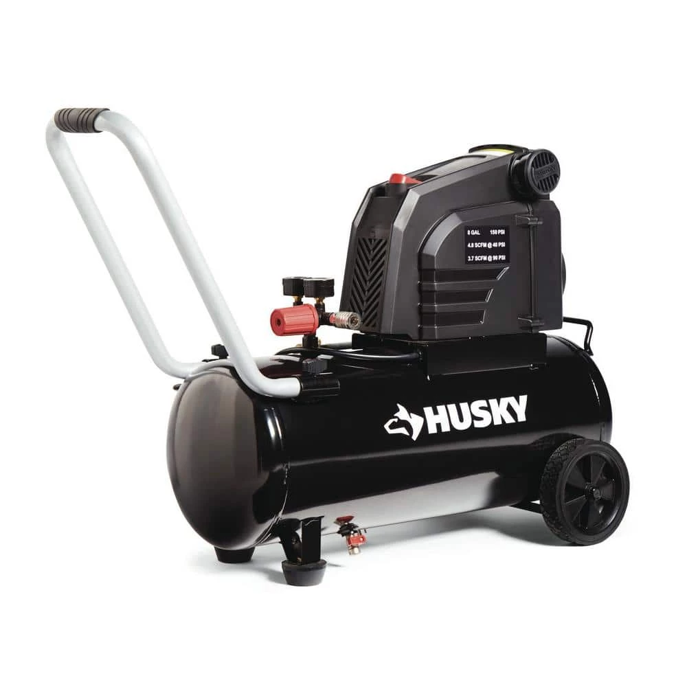 Husky 8G 150 PSI Hotdog Air Compressor 10 Husky 8G 150 PSI Hotdog Air Compressor - Image 10