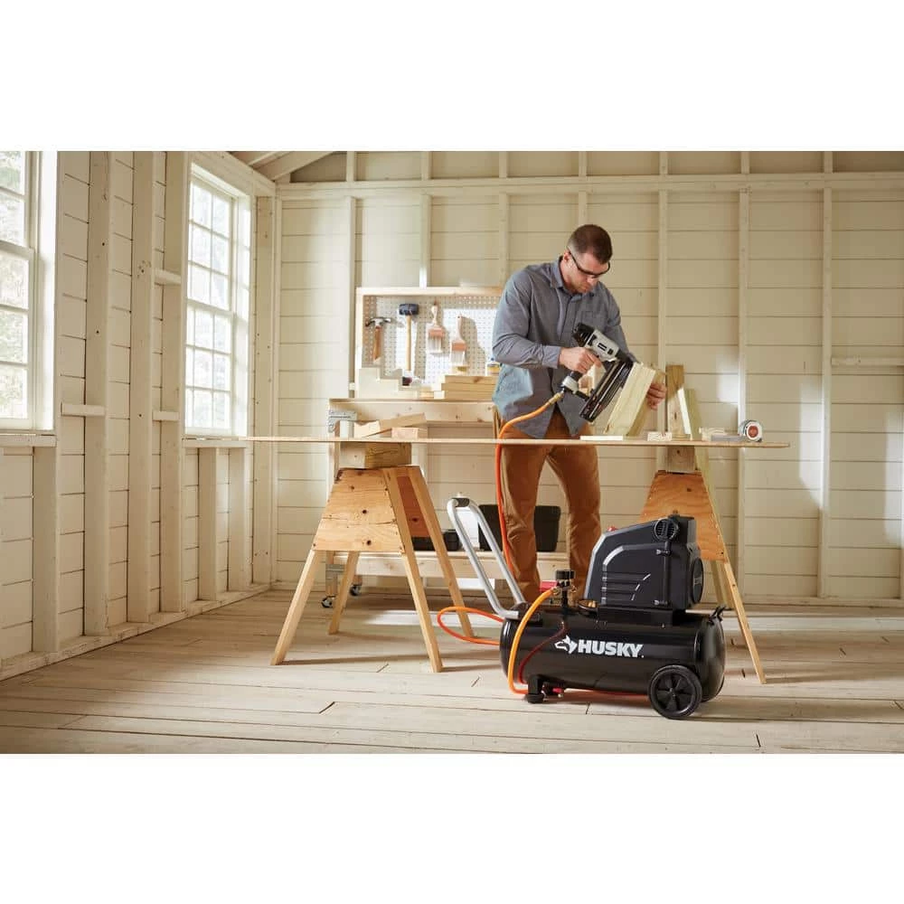 Husky 8G 150 PSI Hotdog Air Compressor 8 Husky 8G 150 PSI Hotdog Air Compressor - Image 8