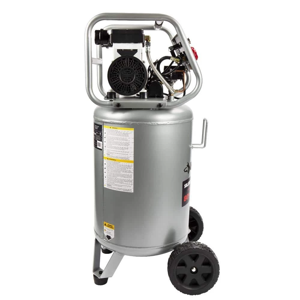 Husky 20 Gal. Vertical Electric-Powered Silent Air Compressor 12 Husky 20 Gal. Vertical Electric-Powered Silent Air Compressor - Image 12