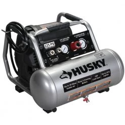 Husky 4 Gal. 225 PSI High Performance Crew Electric Portable Air Compressor -Air Compressors Shop husky portable air compressors c041h c3 1000