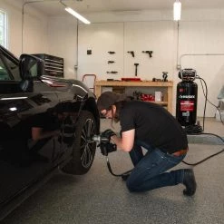 Husky 20 Gal. 200 PSI Oil Free Portable Vertical Electric Air Compressor -Air Compressors Shop husky portable air compressors c202h 44 1000