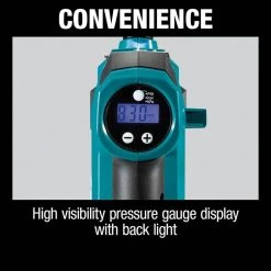 Makita 18-Volt LXT Lithium-Ion Cordless Inflator (Tool-Only) -Air Compressors Shop makita inflators dmp180zx 4f 1000