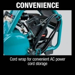 Makita 1 Gal. Quiet Series 0.5 HP Compact Oil-Free Electric Air Compressor with Bonus Pneumatic 2 in. 18-Gauge Brad Nailer -Air Compressors Shop makita portable air compressors mac100q af506 4f 1000