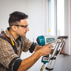 Makita Quiet Series 1 Gal. 1/2 HP Compact, Oil-Free, Electric Air Compressor w/ Bonus 15-Gauge, 2-1/2in. Angled Finish Nailer -Air Compressors Shop makita portable air compressors mac100q af635 77 1000