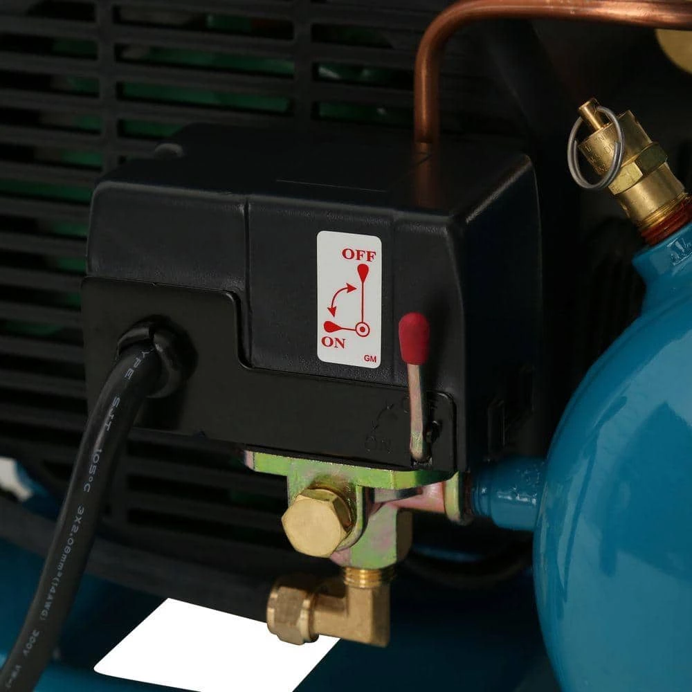 Makita 4.2 Gal. 2.5 HP Portable Electrical 2-Stack Air Compressor 5 Makita 4.2 Gal. 2.5 HP Portable Electrical 2-Stack Air Compressor - Image 5