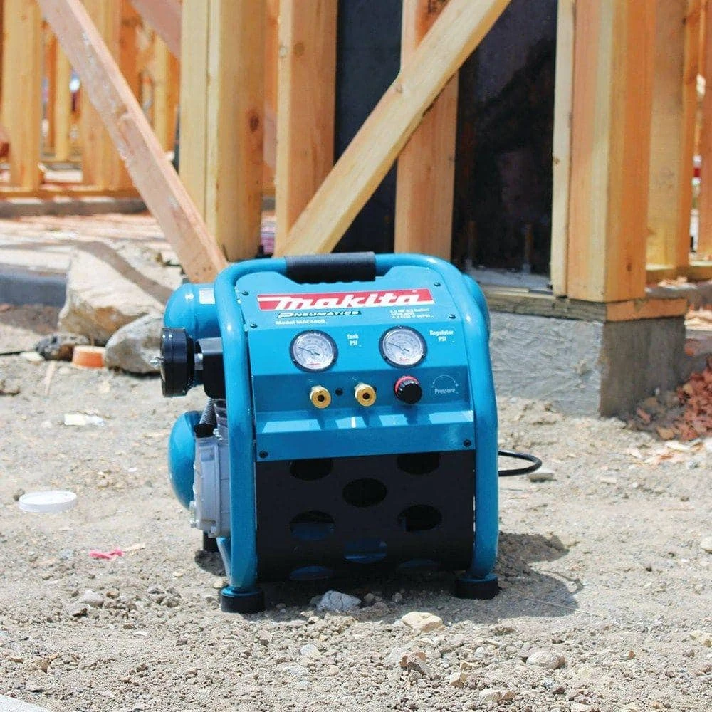 Makita 4.2 Gal. 2.5 HP Portable Electrical 2-Stack Air Compressor 12 Makita 4.2 Gal. 2.5 HP Portable Electrical 2-Stack Air Compressor - Image 12