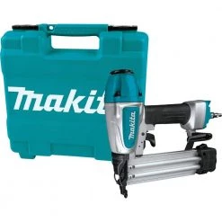 Makita 3 Gal. Quiet Series 1.5 HP Electric Oil-Free Air Compressor with Bonus Pneumatic 2 in. 18-Gauge Brad Nailer -Air Compressors Shop makita portable air compressors mac320q af506 76 1000