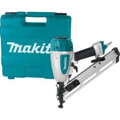 Makita 3 Gal. Quiet Series 1.5 HP, Oil-Free, Electric Air Compressor with Bonus 15-Gauge, 2.5 in. Angled Finish Nailer -Air Compressors Shop makita portable air compressors mac320q af635 76 1000