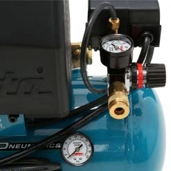 Makita 2.6 Gal. 2 HP Portable Electrical Hot Dog Air Compressor with Bonus Pneumatic 2 in. 18-Gauge Brad Nailer -Air Compressors Shop makita portable air compressors mac700 af506 a0 1000