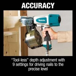 Makita 2-1/2 in. Pneumatic 15° Siding Coil Nailer -Air Compressors Shop makita siding nailers an613 4f 1000