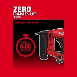 Milwaukee M18 FUEL 18-Volt Lithium-Ion Brushless Cordless Gen II 18-Gauge Brad Nailer with 8.0 Ah Battery and Rapid Charger -Air Compressors Shop milwaukee finishing nailers 2746 20 48 59 1880 77 1000
