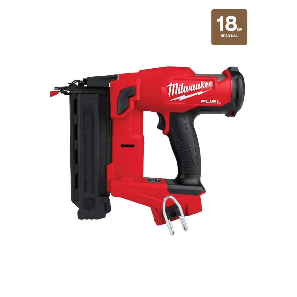 Milwaukee M18 FUEL 18-Volt Lithium-Ion Brushless Cordless Gen II 18-Gauge Brad Nailer (Tool-Only) 1 Milwaukee M18 FUEL 18-Volt Lithium-Ion Brushless Cordless Gen II 18-Gauge Brad Nailer (Tool-Only)
