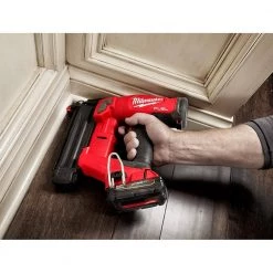 Milwaukee M18 FUEL GEN II 18-Volt 18-Gauge Lithium-Ion Brushless Cordless Brad Nailer Kit with M18 Oscillating Multi-Tool -Air Compressors Shop milwaukee finishing nailers 2746 21ct 2626 20 c3 1000