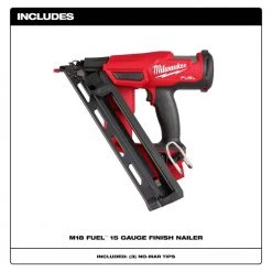 Milwaukee M18 FUEL 18-Volt Lithium-Ion Brushless Cordless Gen 2 15GA Finish Nailer Tool Only w/Tinted Anti Scratch Safety Glasses 17 Milwaukee M18 FUEL 18-Volt Lithium-Ion Brushless Cordless Gen 2 15GA Finish Nailer Tool Only w/Tinted Anti Scratch Safety Glasses -Air Compressors Shop milwaukee finishing nailers 2839 20 48 73 2015 40 1000