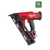 Milwaukee M18 FUEL 18-Volt Lithium-Ion Brushless Cordless Gen II 15-Gauge Angled Finish Nailer (Tool-Only)